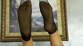 Amateur teen boldly takes on big tits cougar in intense threeway fucking with doggystyle and cumshot action