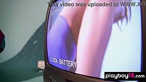 Athletic Teen 18+ Fitness Babe Aubrey Destremps Strips To Show Pierced Nipples 😏💪