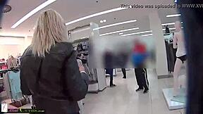 this young 18+ czech girl gets horny and masturbates outdoors in public near the mall for some quick fun