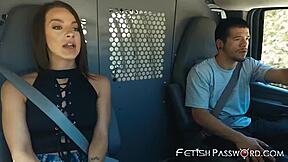 This lusty teen 18+ craves rough fucking and the pervert delivers with bondage and riding!