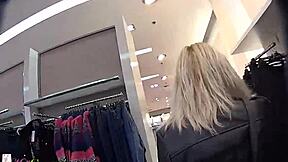 this young 18+ czech girl gets horny and masturbates outdoors in public near the mall for some quick fun