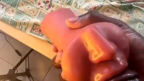 damn, i deepthroated that sextoy after work and came super fast with huge load