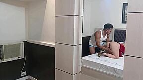 The naughty blonde loves a big cock in her tight little ass