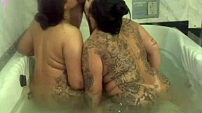 Watch this big ass Brazilian wife take monster cock in rough anal while husband watches - marmita de casal!