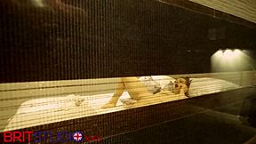 Watch out you see your neighbour masturbating with her big natural tits and curvy body in solo orgasm!