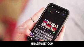 hijabfamily - virgin muslim stepsister in hijab fucks stepbrother- maya farrell