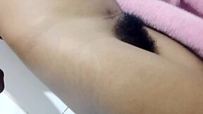 Desi indian teen 18+ shows off amazing pussy and boobs indoors 😍
