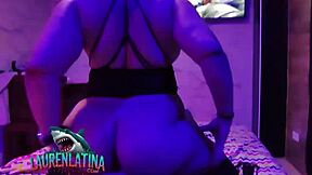This prepago venezolana at 60 years old begs for bareback riding from the young guy.
