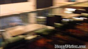 Caught Fucking Hard In Hotel Cafeteria!