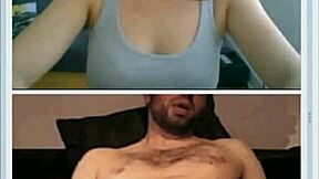 Cute Girl Assists Stranger With Webcam Fun At Webcamshub Com. She Shares Tips And Encouragement.