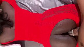 Why is this big booty BBW spreading her wet pussy for monster cock in dorm?