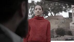 i feel so excited having hardcore sex with my cute brunette teen stalker including blowjob and riding