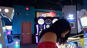 Hey, check this legal age teen ager getting rough pov blowjob and hardcore fucking with old guy