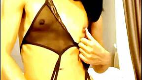 Oh man, I got so horny masturbating solo as this skinny Thai ladyboy, cumshot everywhere... wait, legacy mess aum lights up, yeah.