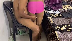 Colegiada Seducing Her Stepfather for a Hot Fuck Session