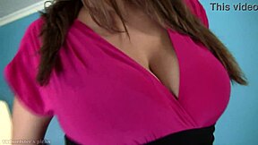 cute teen with big natural breasts and shaved pussy