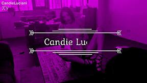 Brunette and redhead enjoy a passionate bike wash with kissing and outdoor lesbian licking.