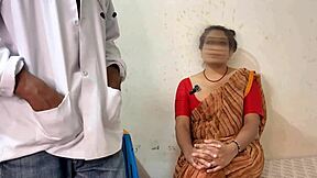 Hospital dean madam endured intense doggystyle from doctor during husband's absence with hindi audio in viral mms