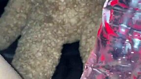 virgin 18-year-old arab teen tries first-time deep masturbation with huge glass dildo in los angeles