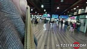 hitzefrei tells how german milf caroline ardolino takes that monster cock deep. cumshot covers her shaved pussy.