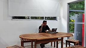 Xxxtime cooks up a tasty rich meal in the kitchen.