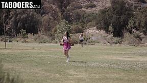 Can This Teen Lesbian Really Handle Riding My Pretty Face All Night