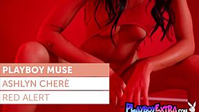 skinny teen ashlyn chere casually flashes pierced nipples in playful solo striptease