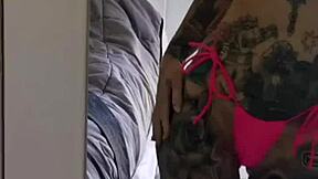 Melody Radford Tries On Tiny Micro Bikini With Her Big Tits And Ass!