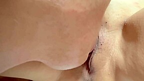 That amateur pink pussy feels amazing 262 days post-virginity loss in close-up lick session