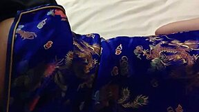 chinese dress girl gets playful with blowjob cunnilingus and cosplay sex full video 😘👗