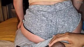 Mi hermanastra, why ride that big cock with your amazing ass like that?