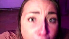 Home sweet BJ turns into a wild outdoor facial surprise in the forest