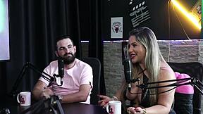 Why does Juli Figueir� feel jealous in this liberal Brazilian swinger setup with anal sex and sheer lingerie on the truck?