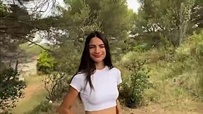 Skinny French teen fucked hard by BBC in deepthroat and assfucking action!