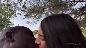 Skinny French teen fucked hard by BBC in deepthroat and assfucking action!