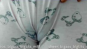 camel toe on curvy latina milf spreading big pussy lips and clit solo 😏