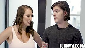 Big booty MILFs compete in Tyler's wild encounter with blowjobs and hardcore sex