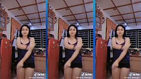 Skinny Filipina Teen Sittie Ngilay Shows Off Big Ass