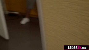 pervy stepbro gets stepsis alex blake and friend lily adams in easter threesome fucking 🔥