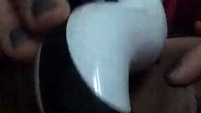 Hey perverts, wanna see this fat teen's juicy pussy with toys?