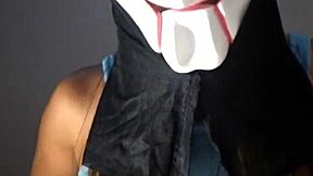 Brazilian brunette teen neighbor with long hair and pierced nipples masturbates solo in homemade video. She swallows creampie and shows off her skinny tattooed body without telling her husband.