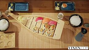 Vixen curvy blonde Angel Young gets stretched by friend's big dick – wanna see?