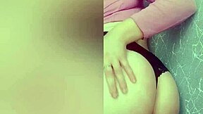 Young girl shows off her cute tits and ass in homemade video
