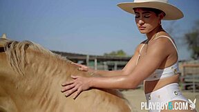 big natural tits hot latina teen model, are you ready for this curvy solo session with big ass and boobs for playboy?