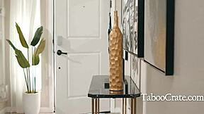 petite asian step niece kimmy kimm tricks stepmom to stay with step uncle boyfriend