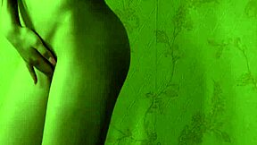 hey, check out my hot girlfriend in jeans teasing with her solo moves