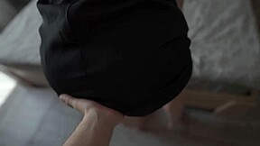 Young 18+ Step Sister Rides in Cowgirl for Huge Creampie Cum Inside Tight Pussy