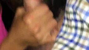 I love how this mature blonde sucks young 18+ cock outdoors.