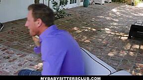 i'm like totally screwing up but hunky boss mr mclane is pounding hot teen babysitter paris cummings