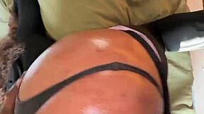 Str8rich fucking this hot ebony Atlanta baddie in her wet tight creamy pussy